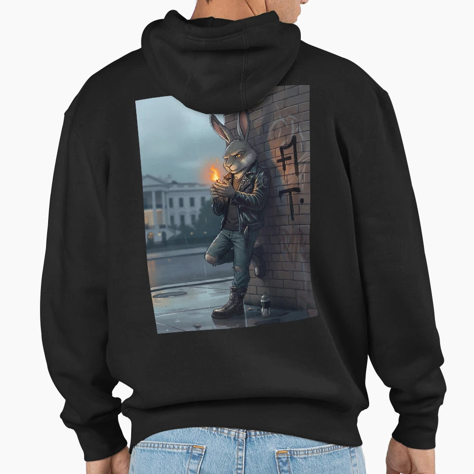 Bad Mad Bunny Hoodie - Aesthetic Graphic Unisex - T-Shirt, Sweatshirt, Hoodie