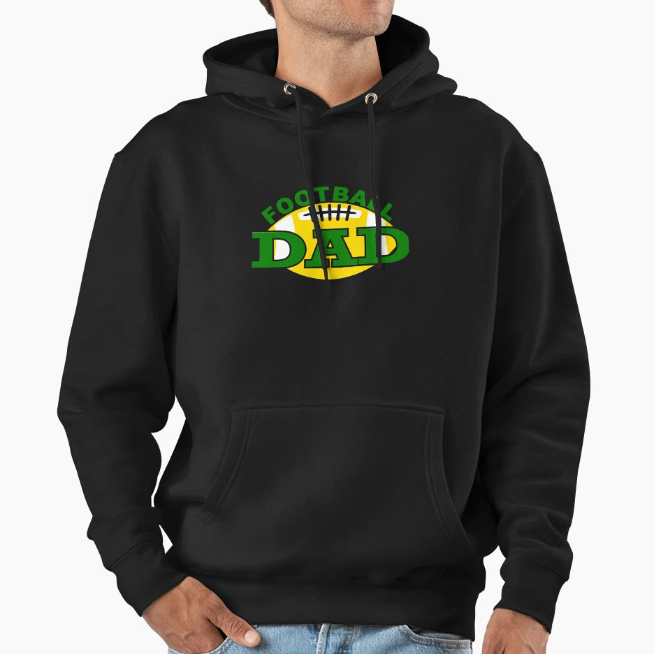 Greenbay Packers Football Dad Hoodie - Casual Everyday Wear Men Women - T-Shirt, Sweatshirt, Hoodie