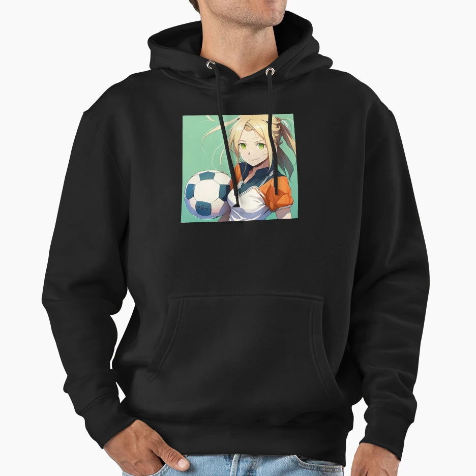 Anime Soccer Hoodie - Casual Everyday Wear for Adults - T-Shirt, Sweatshirt, Hoodie