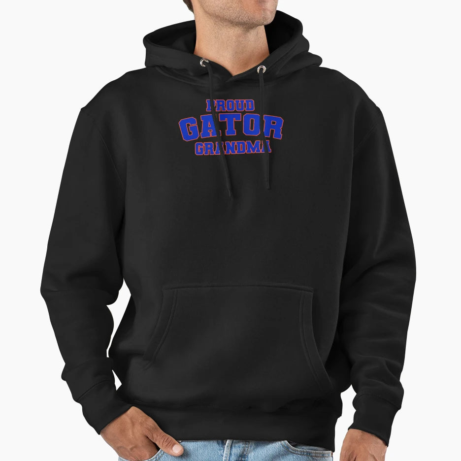 Proud Gator Grandma Hoodie - Minimalist Print for Adults - T-Shirt, Sweatshirt, Hoodie