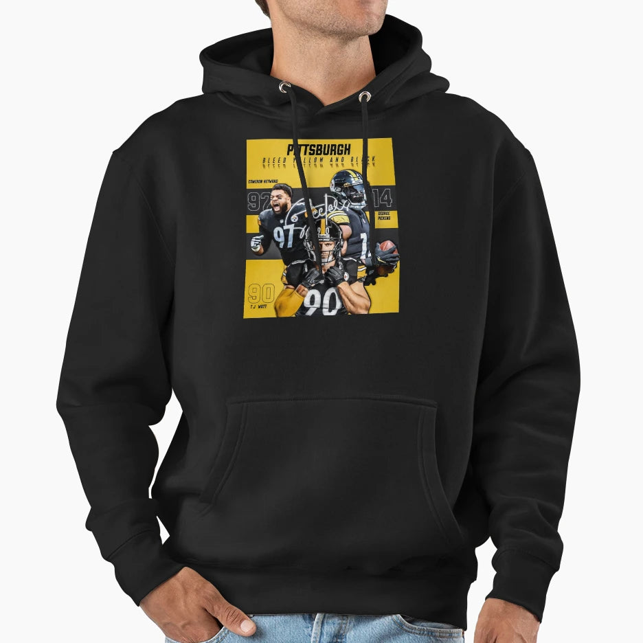 Pittsburgh 24 T-Shirt - Unique Graphic Men Women - T-Shirt, Sweatshirt, Hoodie