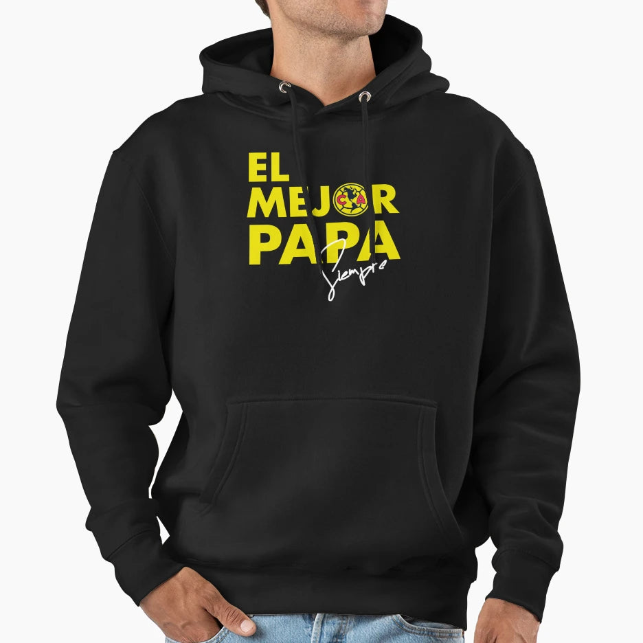Club America El Mejor Papa Hoodie - Casual Everyday Wear Unisex - T-Shirt, Sweatshirt, Hoodie