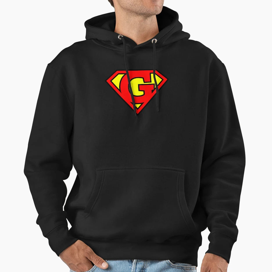 Letter G Hoodie - Casual Everyday Wear for Adults - T-Shirt, Sweatshirt, Hoodie