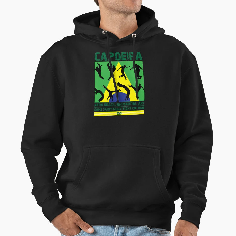 Capoeira 2 Hoodie - Novelty Apparel Unisex - T-Shirt, Sweatshirt, Hoodie
