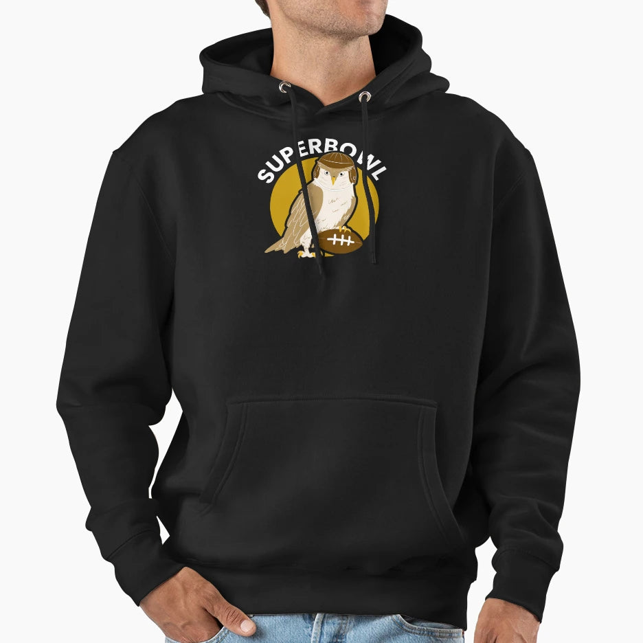 Funny Owl Hoodie - Novelty Apparel Men Women - T-Shirt, Sweatshirt, Hoodie