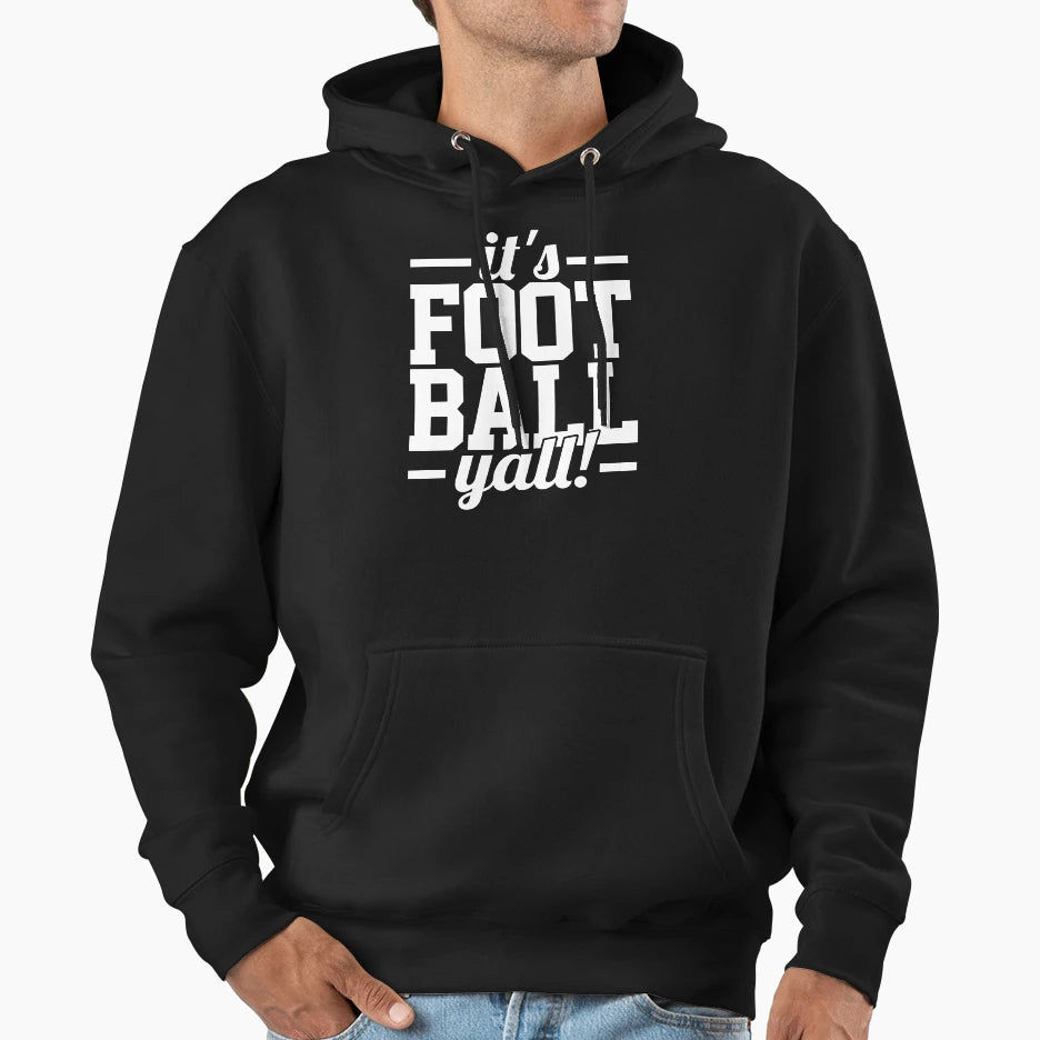 Football Player Sports Hoodie - Minimalist Print Men Women - T-Shirt, Sweatshirt, Hoodie