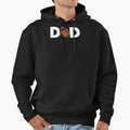Dad Football American Gift Hoodie - Custom Art Print Unisex - T-Shirt, Sweatshirt, Hoodie