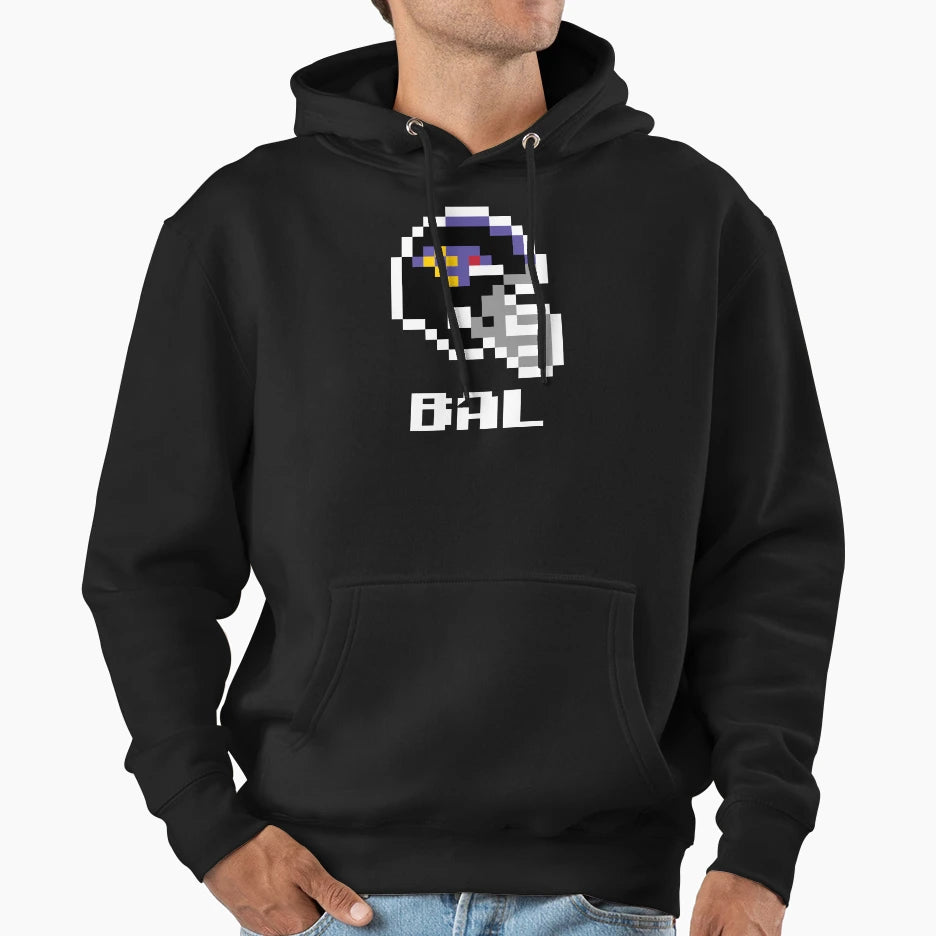 Baltimore Ravens Tecmo Super Bowl Hoodie - Unique Graphic Men Women - T-Shirt, Sweatshirt, Hoodie