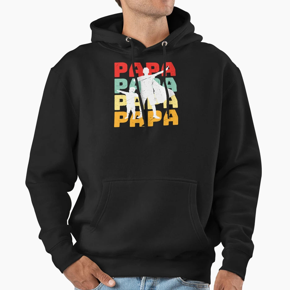 Pappa Love Father Daughter I Love You Hoodie - Novelty Apparel Men Women - T-Shirt, Sweatshirt, Hoodie