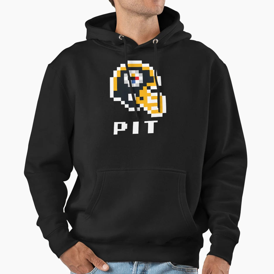 Pittsburgh Steelers Tecmo Super Bowl Hoodie - Unique Graphic Unisex - T-Shirt, Sweatshirt, Hoodie