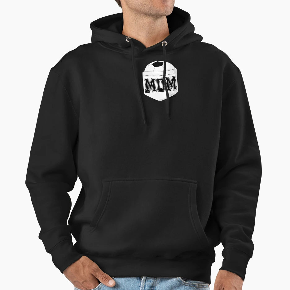 Soccer Mom Football Breast Pocket T-Shirt - Streetwear Style for Adults - T-Shirt, Sweatshirt, Hoodie