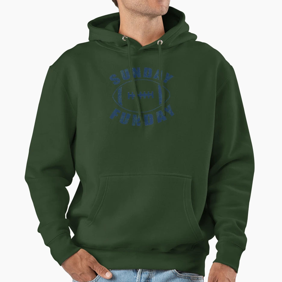Sunday Funday Football Hoodie - Custom Art Print for Adults - T-Shirt, Sweatshirt, Hoodie