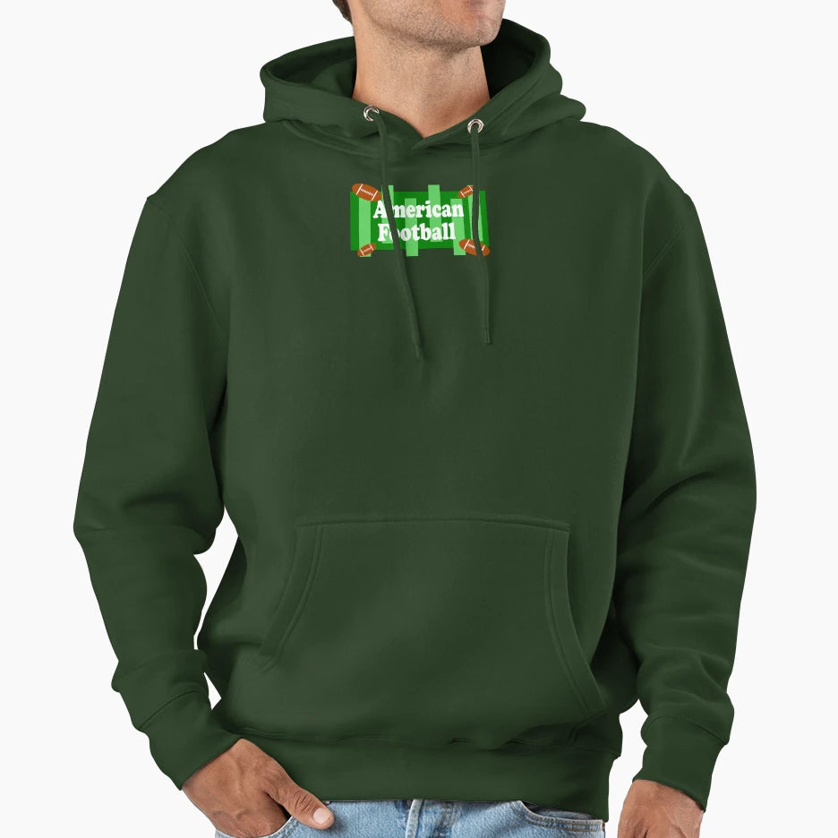 American Football Hoodie - Unique Graphic for Adults - T-Shirt, Sweatshirt, Hoodie