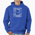 Sunday Funday Football Hoodie - Aesthetic Graphic Men Women - T-Shirt, Sweatshirt, Hoodie