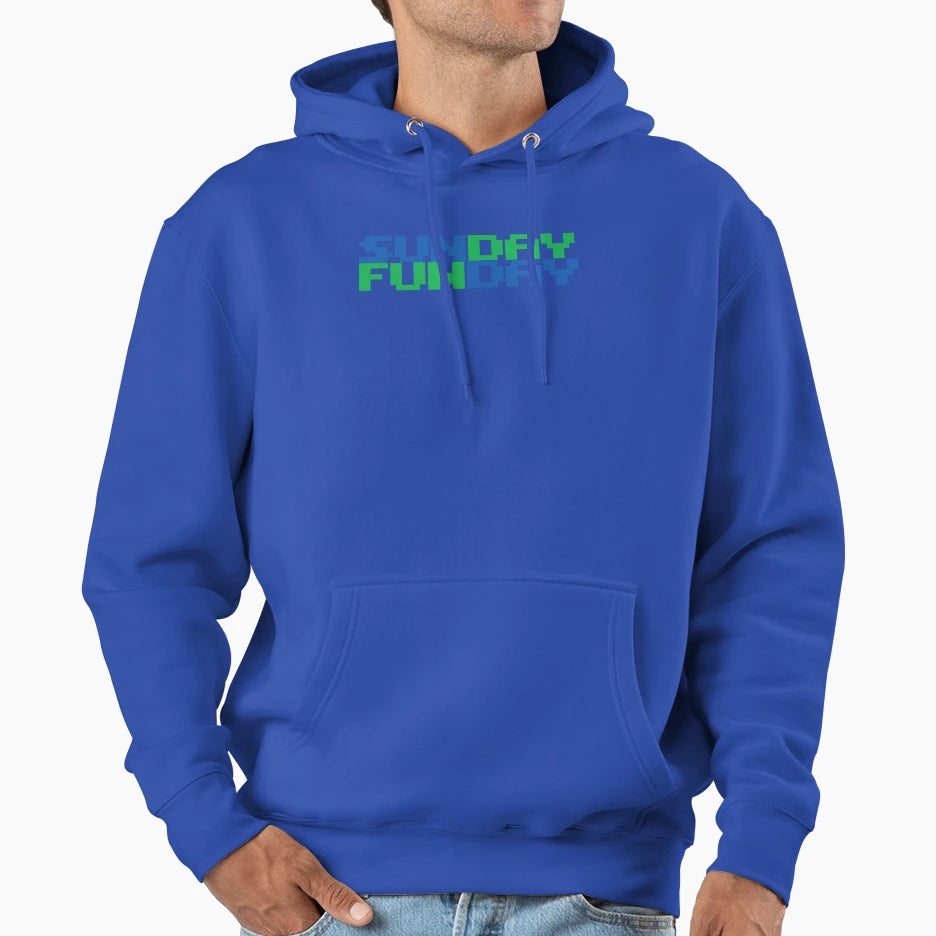 Sunday Funday Hoodie - Unique Graphic for Adults - T-Shirt, Sweatshirt, Hoodie