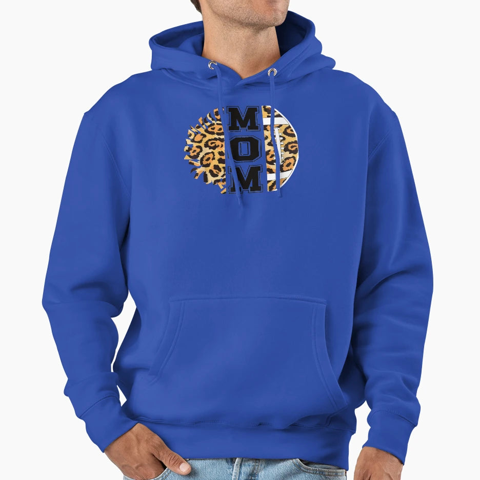 Proud Football And Cheerleading Mom T-Shirt - Fun Novelty Design Men Women - T-Shirt, Sweatshirt, Hoodie