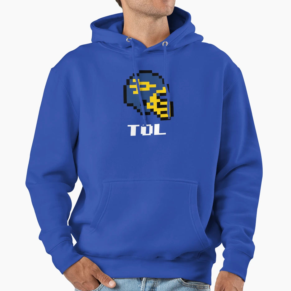 Toledo Rockets Tecmo Super Bowl Hoodie - Novelty Apparel for Adults - T-Shirt, Sweatshirt, Hoodie
