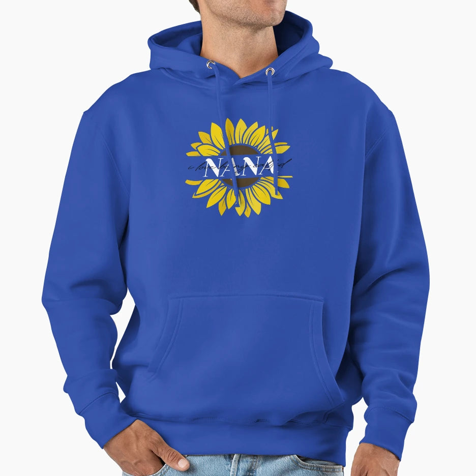 I Love Being Called Nana Sunflower Hoodie - Novelty Apparel Men Women - T-Shirt, Sweatshirt, Hoodie