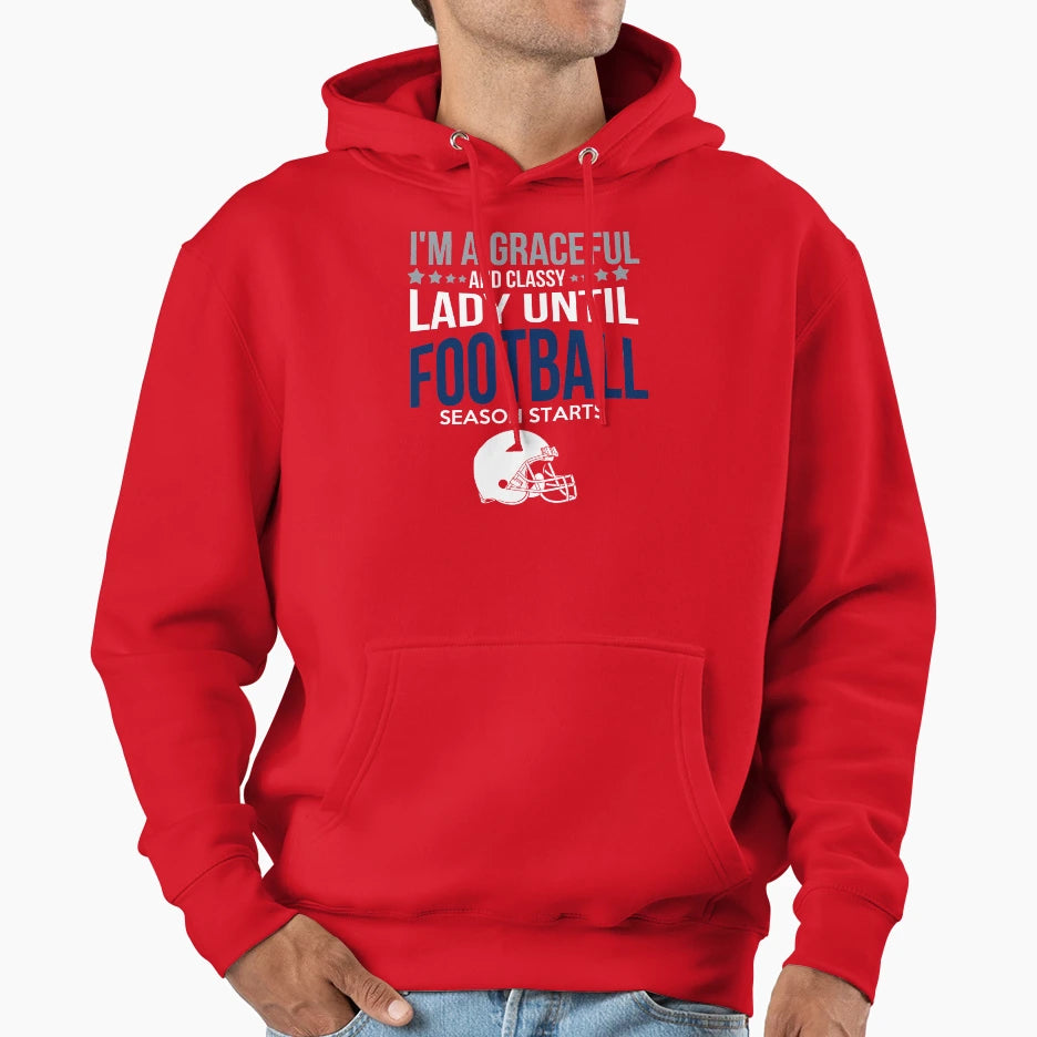 Football Hoodie - Streetwear Style for Adults - T-Shirt, Sweatshirt, Hoodie