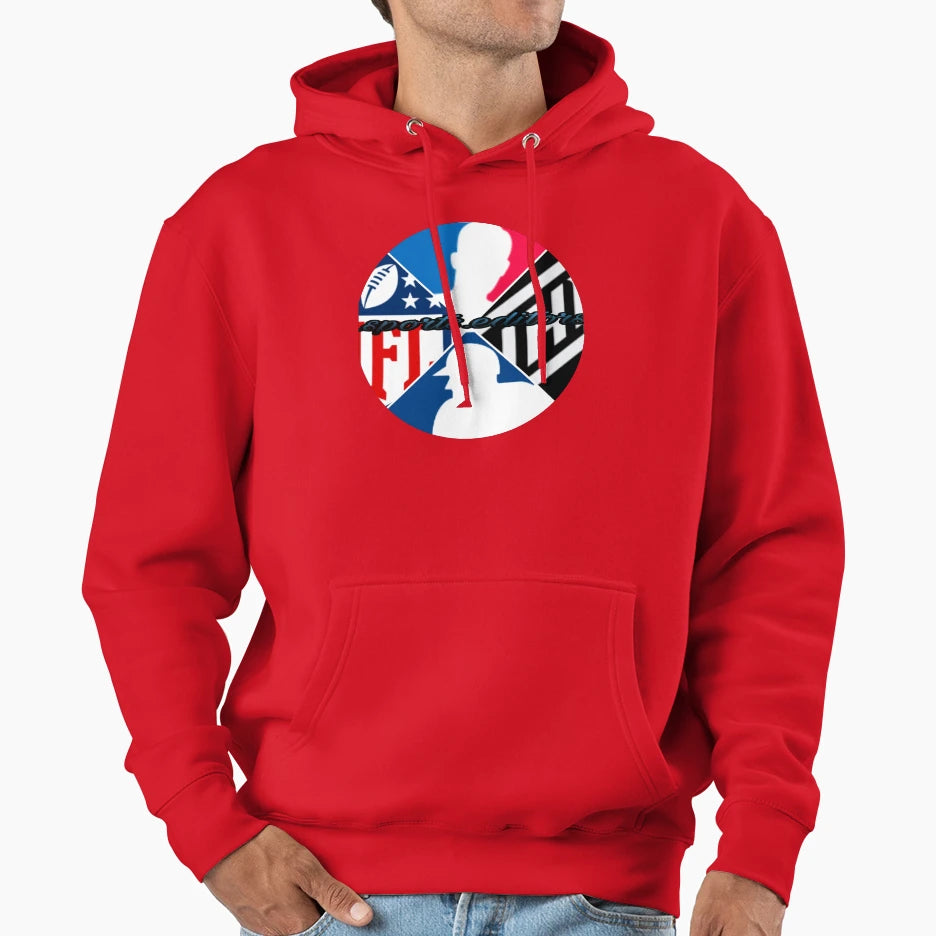 Sports Hoodie - Custom Art Print for Adults - T-Shirt, Sweatshirt, Hoodie