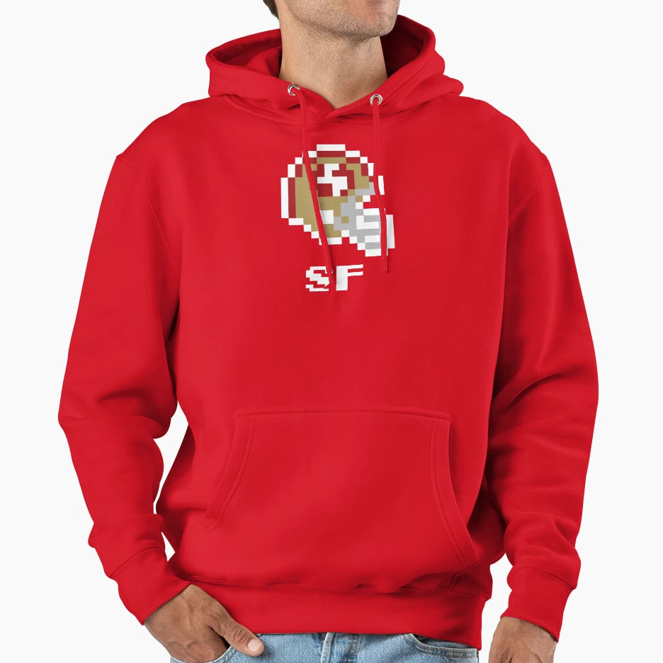 San Francisco 49Ers Tecmo Super Bowl Hoodie - Novelty Apparel Men Women - T-Shirt, Sweatshirt, Hoodie