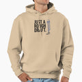 Just Rough Draft Hoodie - Trendy Graphic for Adults - T-Shirt, Sweatshirt, Hoodie