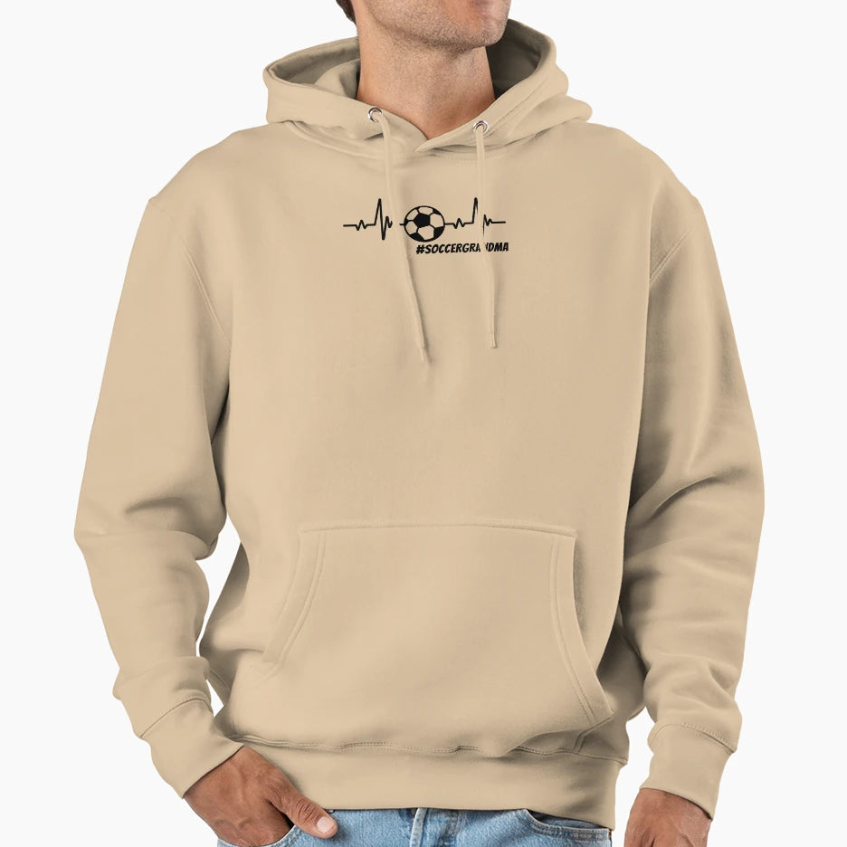 Soccergrandma Hoodie - Novelty Apparel Unisex - T-Shirt, Sweatshirt, Hoodie