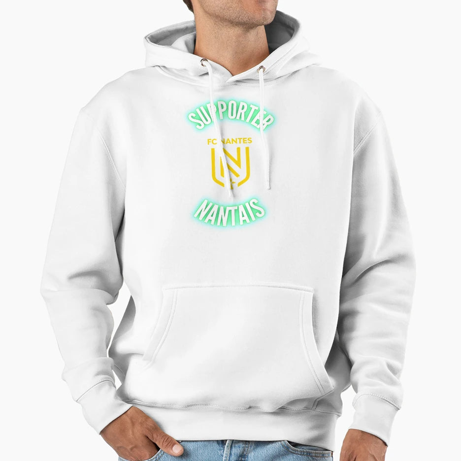 Fc Nantes Hoodie - Trendy Graphic Men Women - T-Shirt, Sweatshirt, Hoodie
