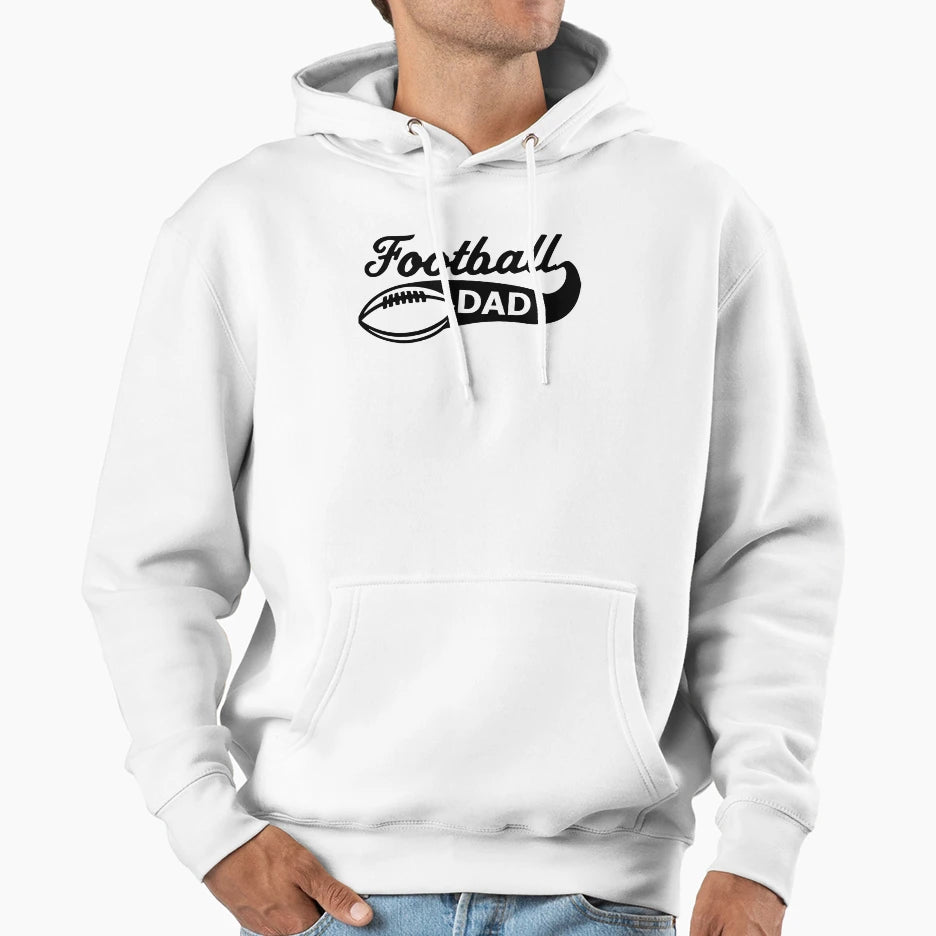One Football Dad Hoodie - Unique Graphic Unisex - T-Shirt, Sweatshirt, Hoodie