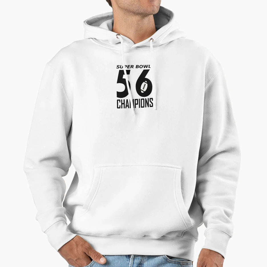 Super Bowl 56 2021 2022 Hoodie - Fun Novelty Design Men Women - T-Shirt, Sweatshirt, Hoodie