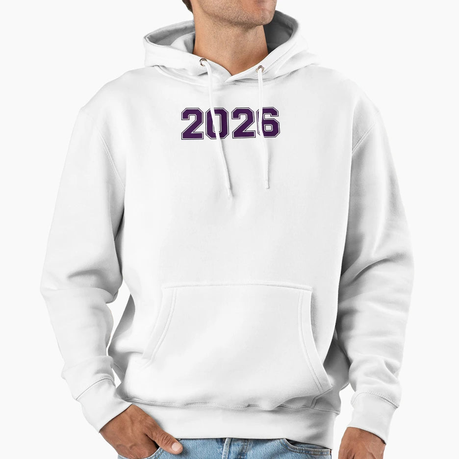 Happy New Year 2026 Hoodie - Custom Art Print for Adults - T-Shirt, Sweatshirt, Hoodie