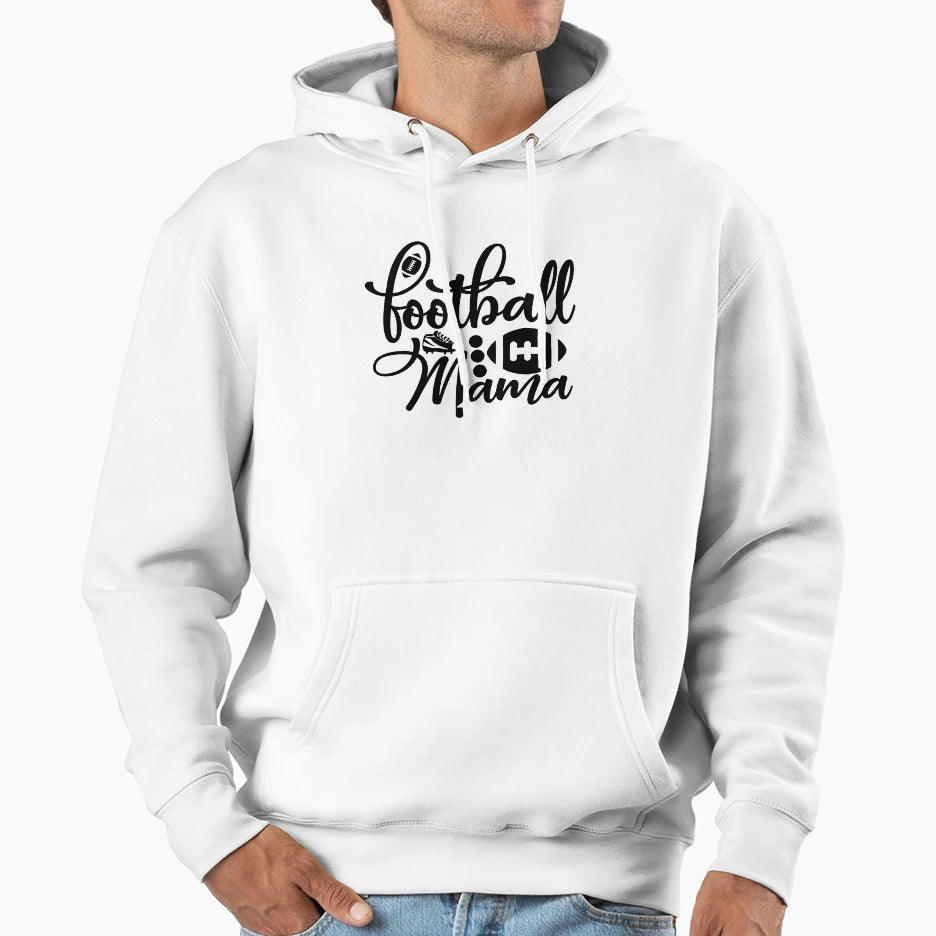 Football Mama Funny Football T-Shirt - Casual Everyday Wear for Adults - T-Shirt, Sweatshirt, Hoodie