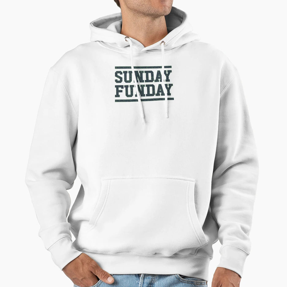 Sunday Funday Seahawks Hoodie - Aesthetic Graphic Unisex - T-Shirt, Sweatshirt, Hoodie