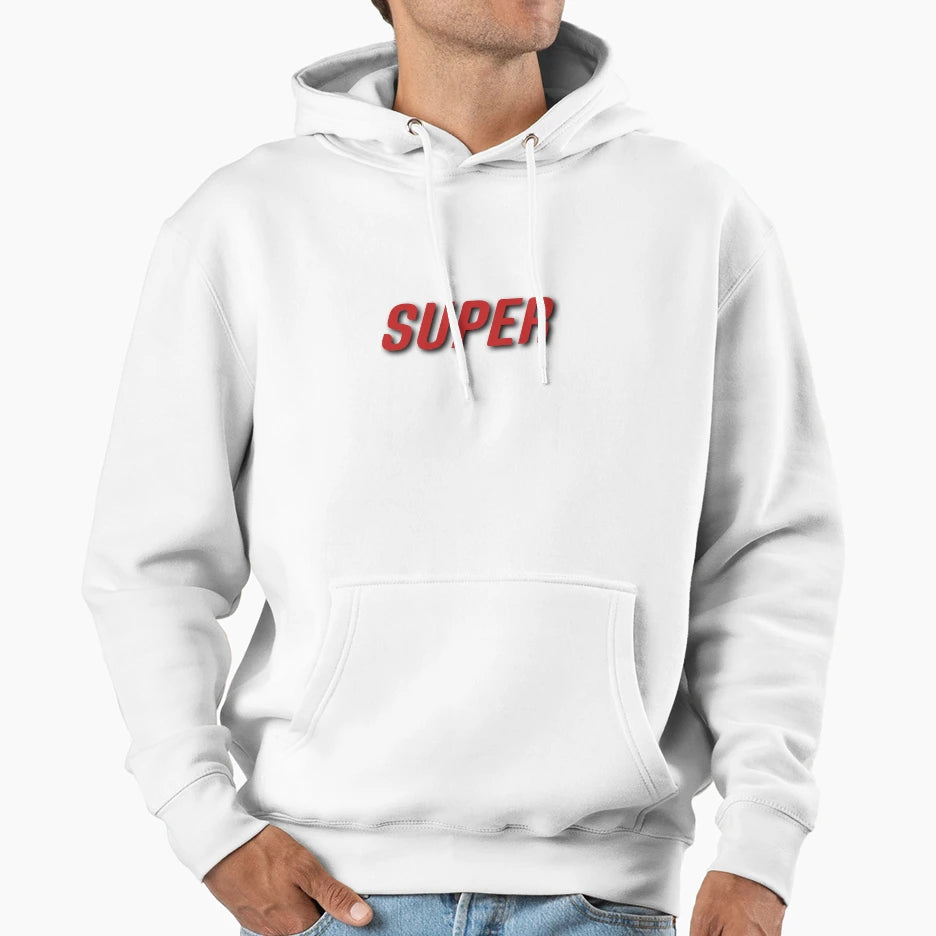 Super Hoodie - Minimalist Print Men Women - T-Shirt, Sweatshirt, Hoodie