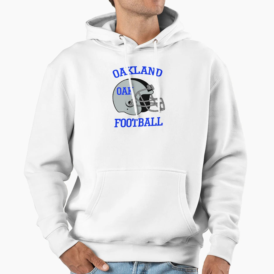 Oakland Football And T-Shirt - Streetwear Style Men Women - T-Shirt, Sweatshirt, Hoodie