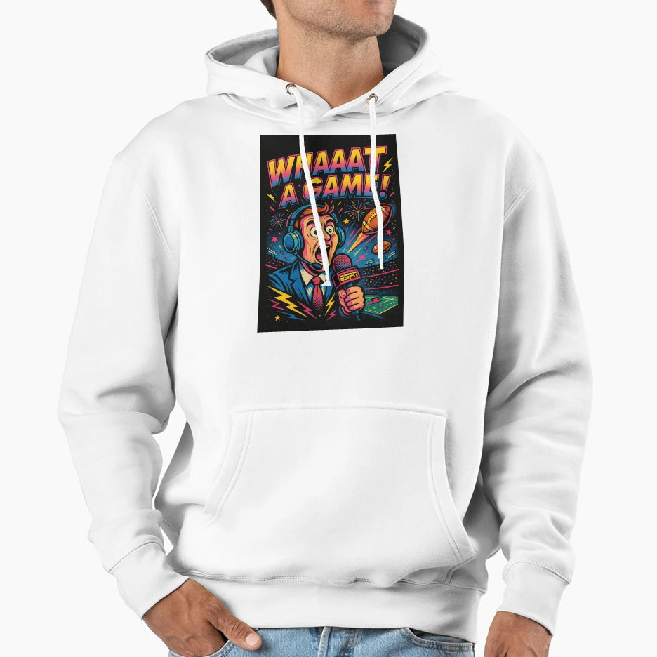 Tribute To Mike Patrick Espn Mayhem Hoodie - Aesthetic Graphic Unisex - T-Shirt, Sweatshirt, Hoodie