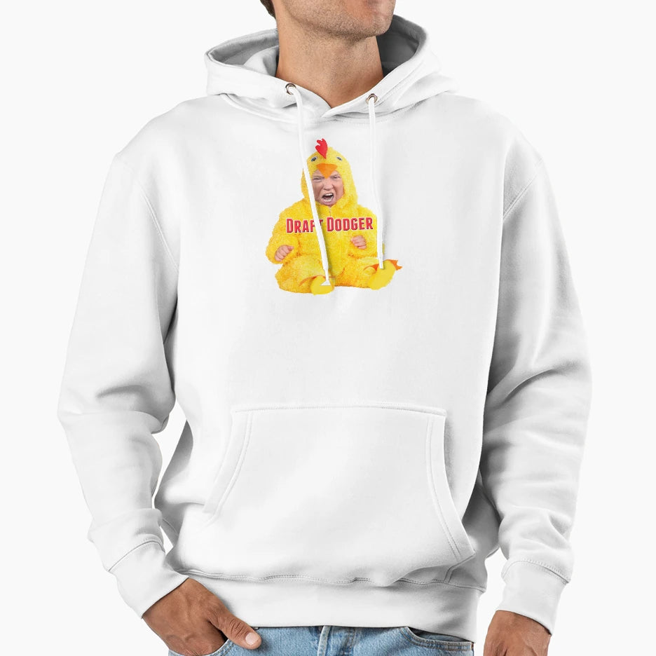 Trump Draft Dodger Hoodie - Streetwear Style Unisex - T-Shirt, Sweatshirt, Hoodie