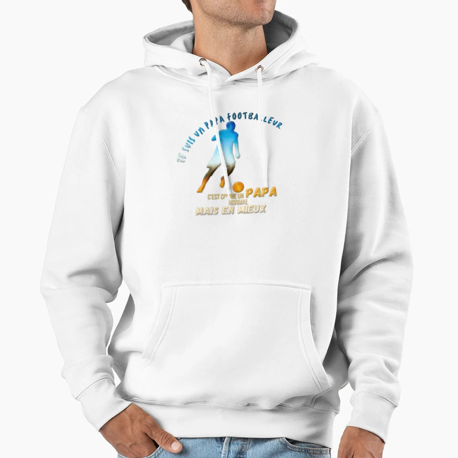 Im Football Dad Its Like Normal Dad Hoodie - Fun Novelty Design Men Women - T-Shirt, Sweatshirt, Hoodie