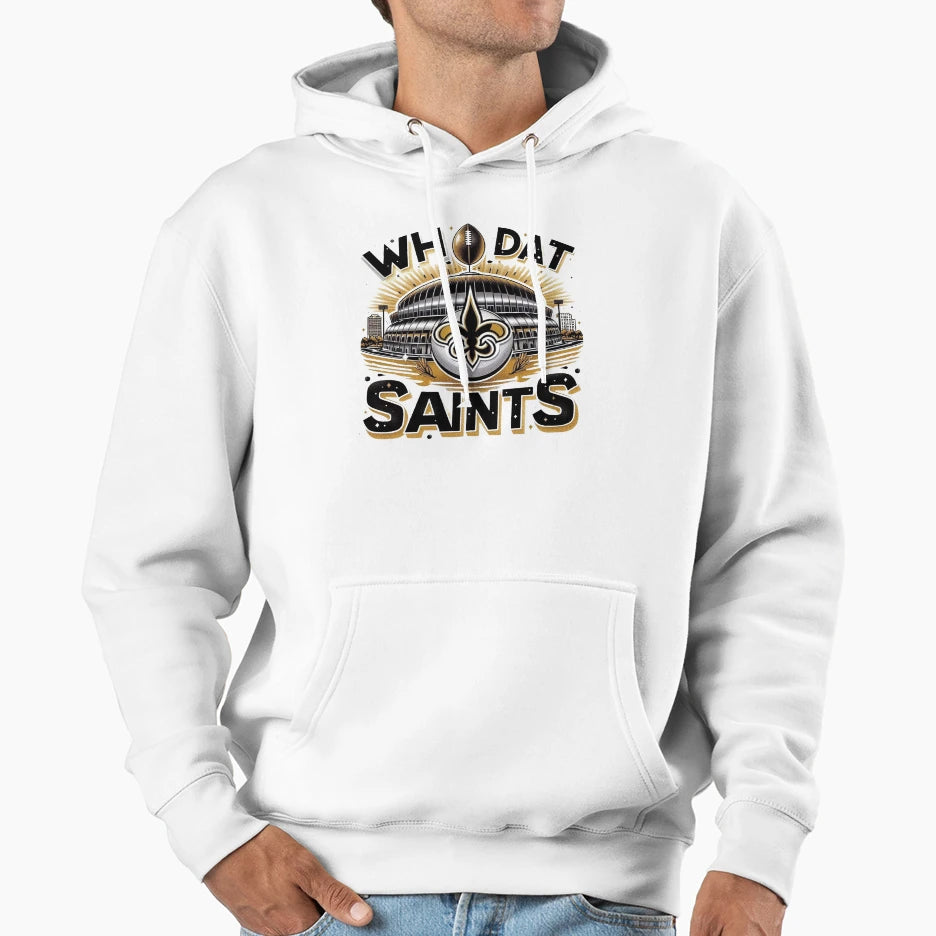 Who Dat Hoodie - Minimalist Print Unisex - T-Shirt, Sweatshirt, Hoodie