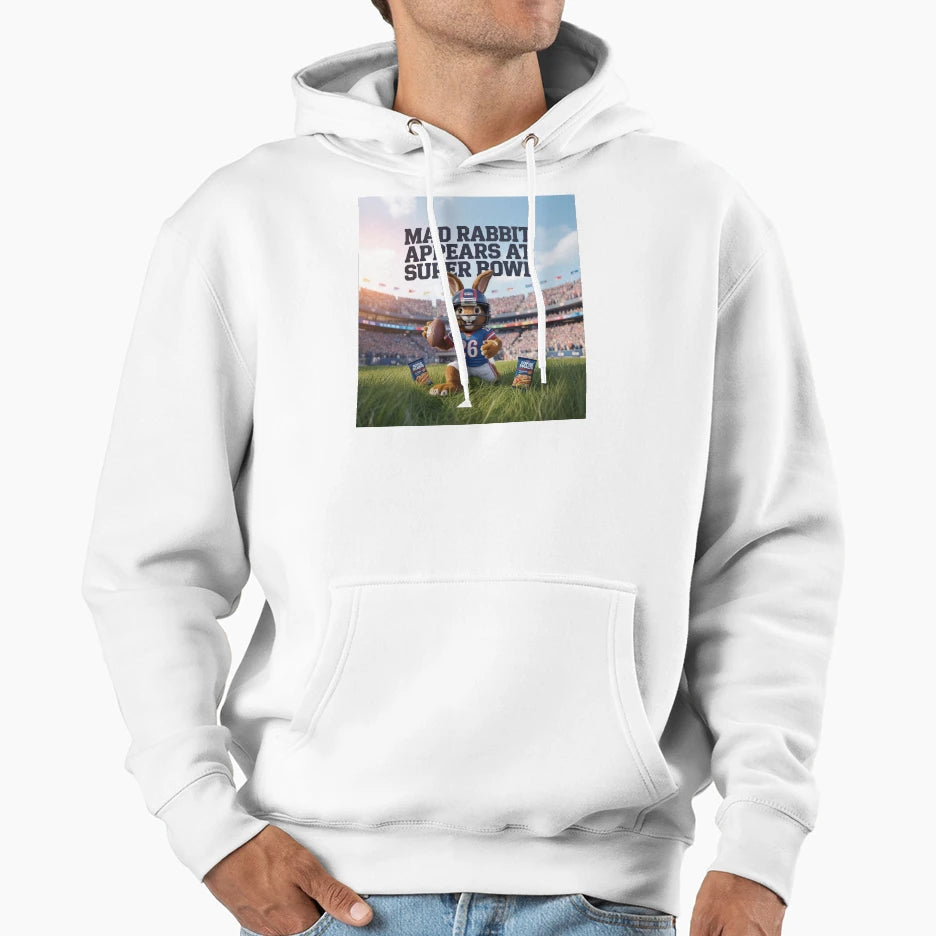 Rabbit Super Bowl 2026 Shirts Ai T-Shirt - Custom Art Print Men Women - T-Shirt, Sweatshirt, Hoodie