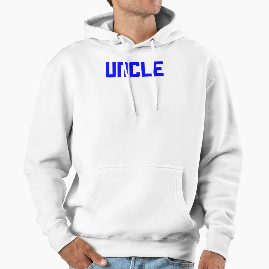Uncle Blue Bold Hoodie - Custom Art Print for Adults - T-Shirt, Sweatshirt, Hoodie