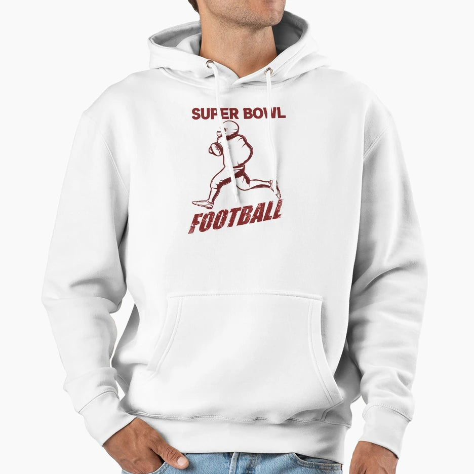 Super Bowl Hoodie - Unique Graphic Unisex - T-Shirt, Sweatshirt, Hoodie