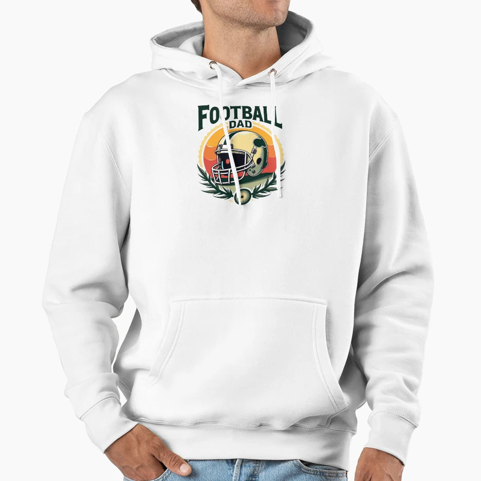 Football Dad Proud Sports Dad Gift T-Shirt - Trendy Graphic Men Women - T-Shirt, Sweatshirt, Hoodie