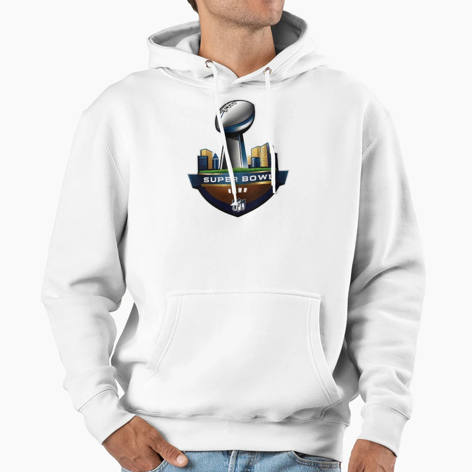 Super Bowl Spectacle Hoodie - Trendy Graphic Unisex - T-Shirt, Sweatshirt, Hoodie