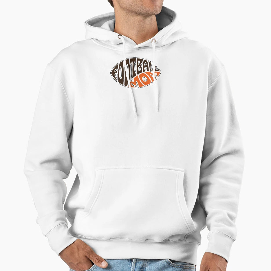 Football Mom Designs Mothers Day Gift Hoodie - Streetwear Style Unisex - T-Shirt, Sweatshirt, Hoodie