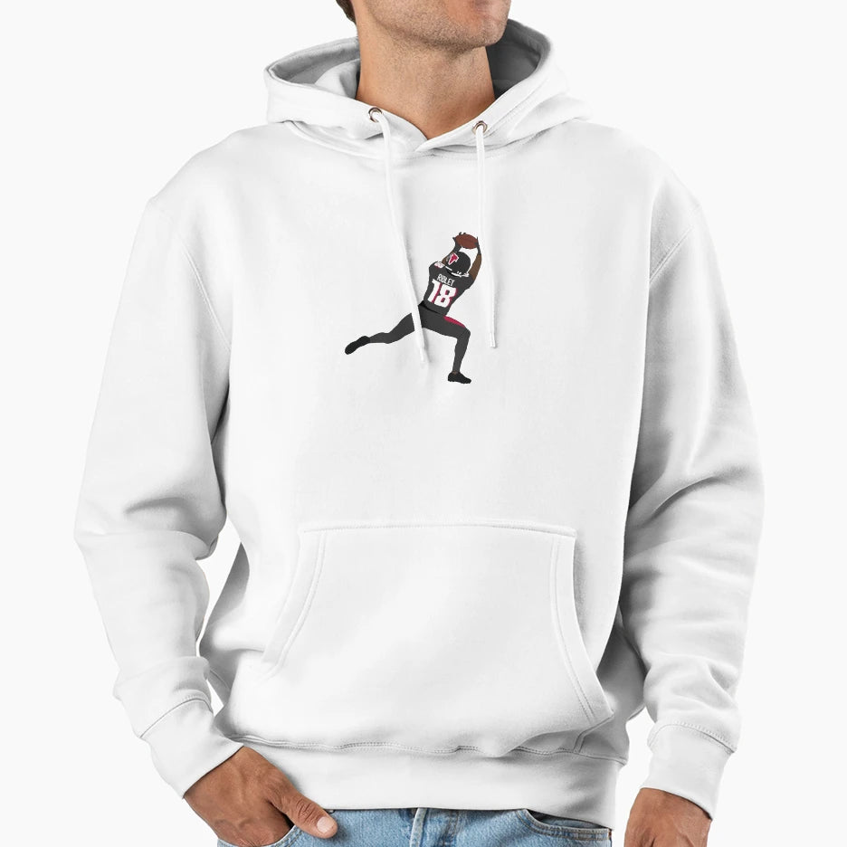 Atlanta Falcons Calvin Ridley Hoodie - Fun Novelty Design Men Women - T-Shirt, Sweatshirt, Hoodie