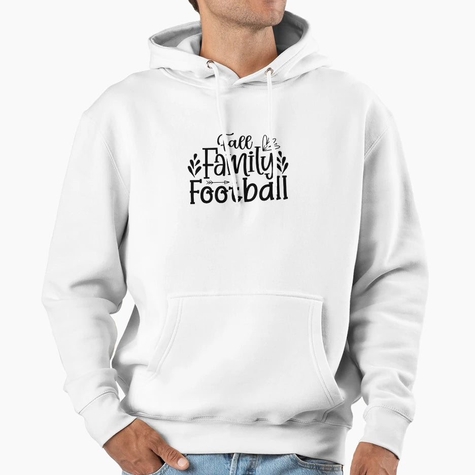Fall Family Football Hoodie - Streetwear Style Unisex - T-Shirt, Sweatshirt, Hoodie