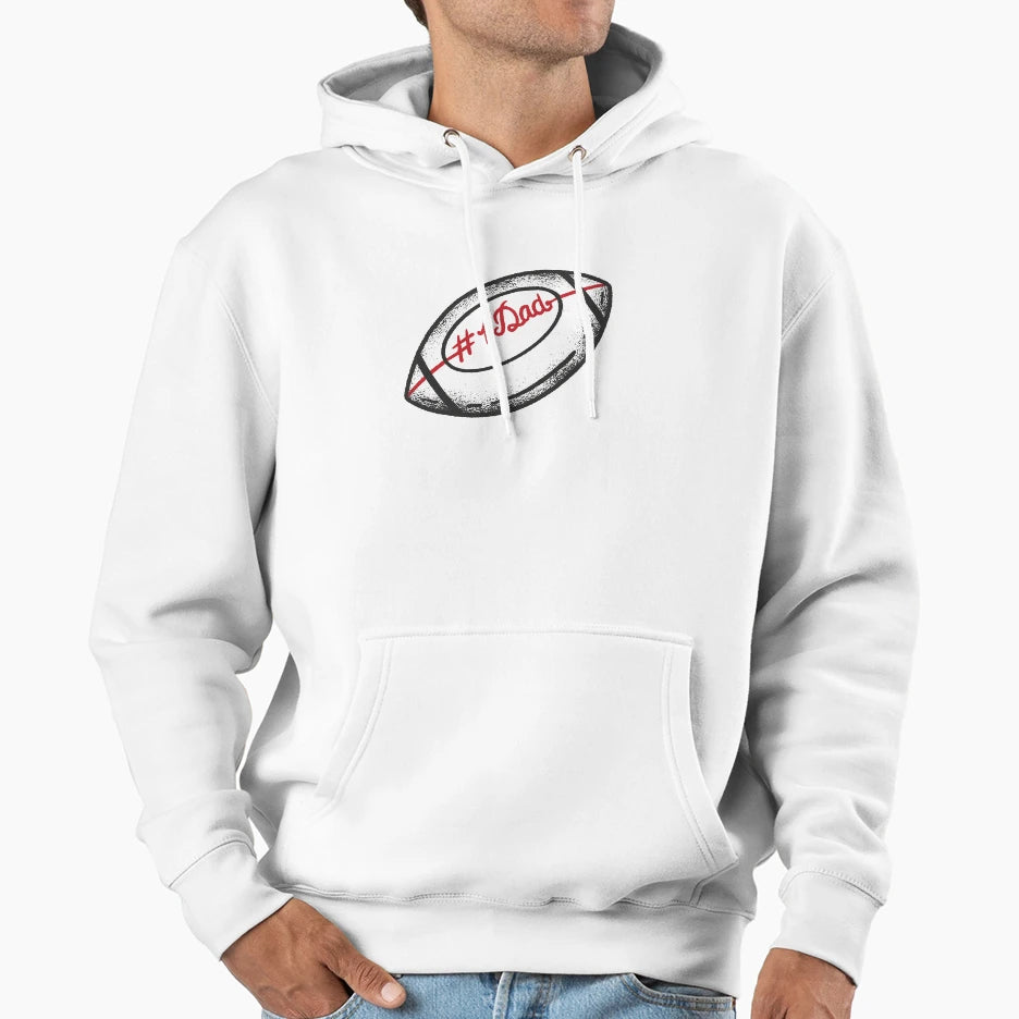 American Football Sport Ball Hoodie - Novelty Apparel Unisex - T-Shirt, Sweatshirt, Hoodie
