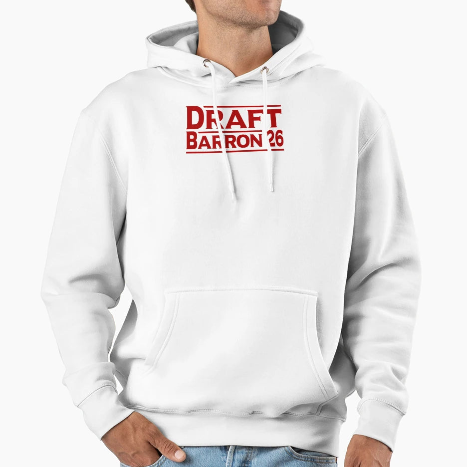 Draft Barron 2026 Military Service Rich Hoodie - Unique Graphic for Adults - T-Shirt, Sweatshirt, Hoodie