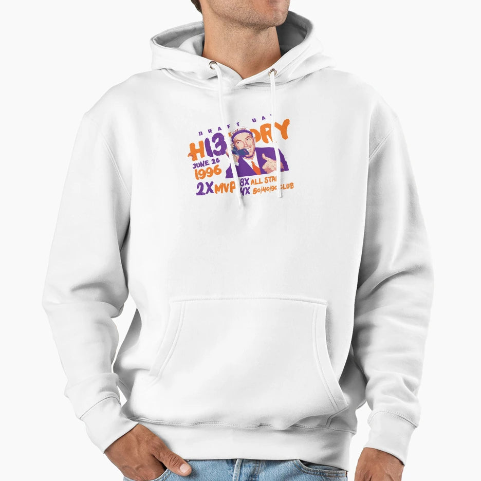 Steve Nash Draft T-Shirt - Novelty Apparel for Adults - T-Shirt, Sweatshirt, Hoodie